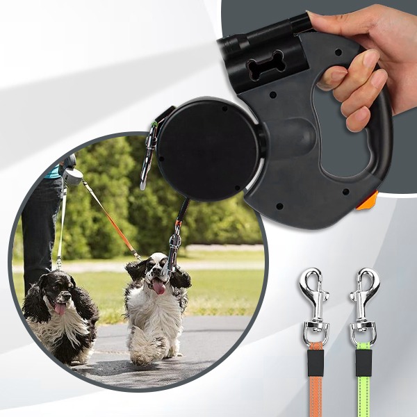 DDR-TST, Kétfejű kutyapóráz FlexiPaws - Image 8
