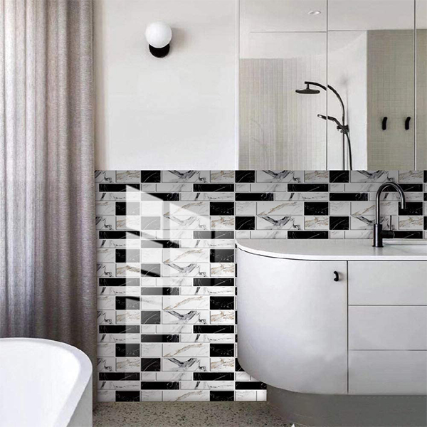 DecorWallpaper, csempehatású háromdimenziós falmatrica (12 db) - Image 3