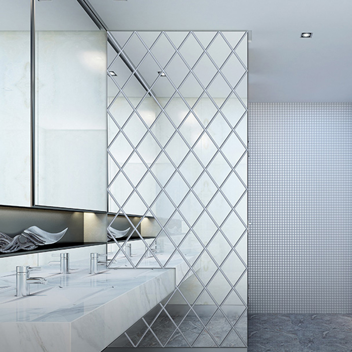 DiamondMirror, gyémánt alakú tükörmatricák, amelyek feldobnak és hangulatossá varázsolnak minden belső teret (32 db) - Image 5