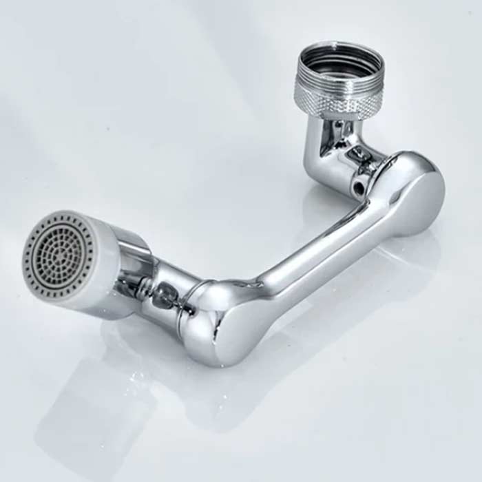 DualFaucet, egy csaptelep adapter, amely 1080°-ban forgatható, és kétféle vízelvezetéssel rendelkezik - Image 3