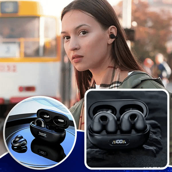FÜLHALLGATÓ, Vezeték nélküli sport fülhallgató EarClip - video
