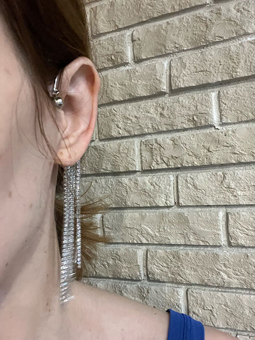 EarringCrystals, Fülbevaló kristályokkal (1 db) - Image 10