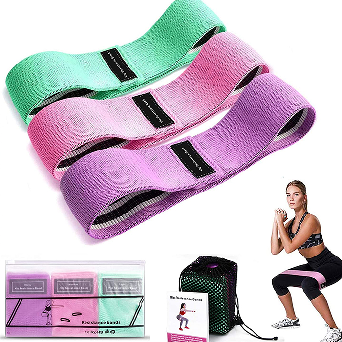 ExerciseBands, 3 részes szett rugalmas gyakorlószalag - Image 7