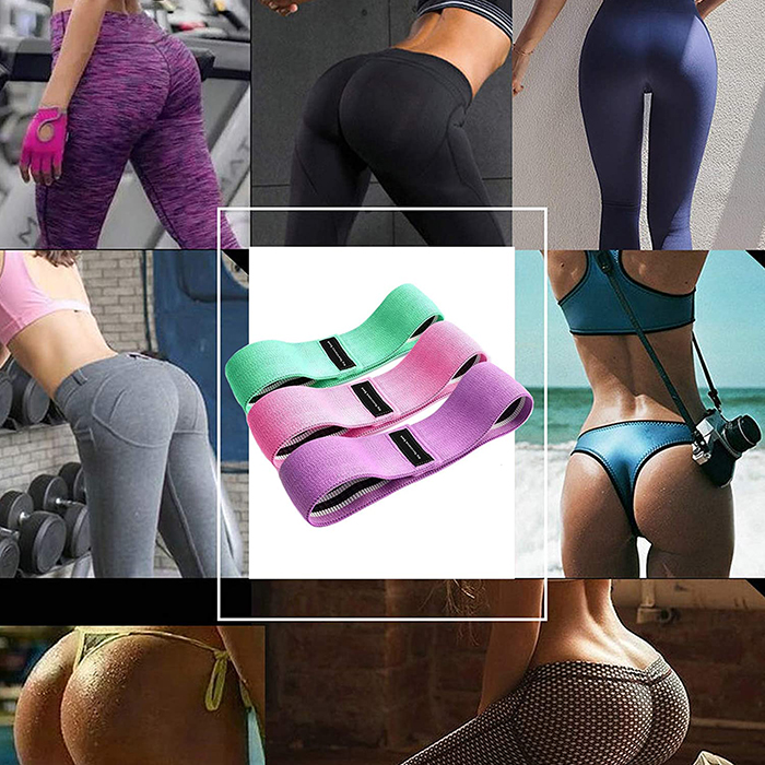 ExerciseBands, 3 részes szett rugalmas gyakorlószalag - Image 10