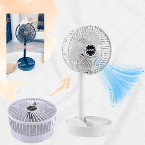 3 az 1-ben összecsukható ventilátor, FoldFan