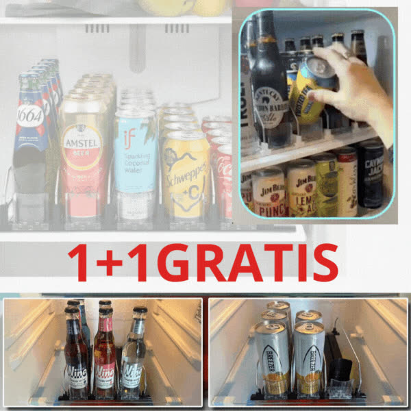 FRIZLAD, Hűtőszekrény szervező GlideCan - video