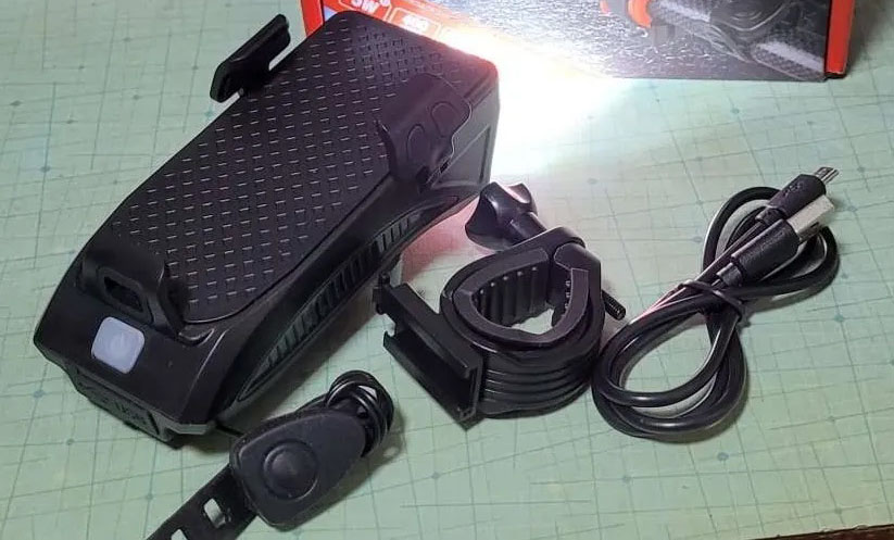 FastBike, egy kerékpár lámpa, töltőállomás, telefon tartó és csengő egyben - Image 10