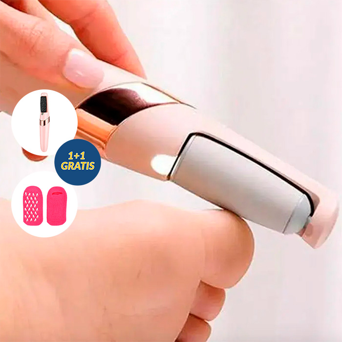 FeetBundle, elektromos bőrkeményedés eltávolító roller + zokni száraz és repedezett lábakhoz INGYEN - Image 3