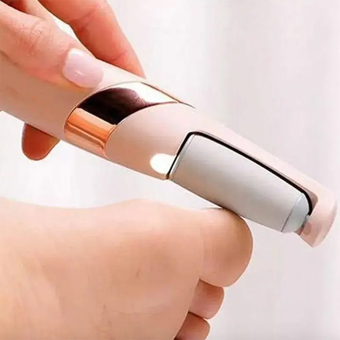 FeetBundle, elektromos bőrkeményedés eltávolító roller + zokni száraz és repedezett lábakhoz INGYEN - Image 6