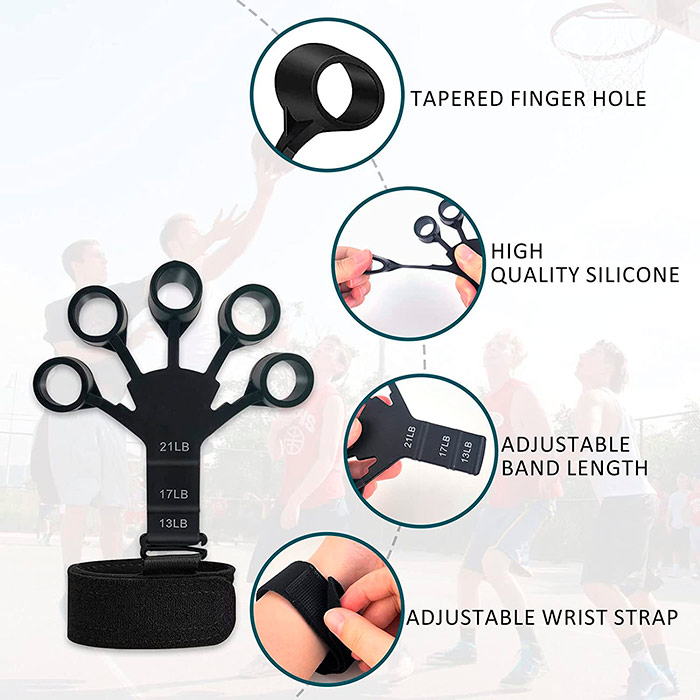 FingerStrengthener, egy ujj és csukló nyújtó és erősítő segédeszköz - Image 4
