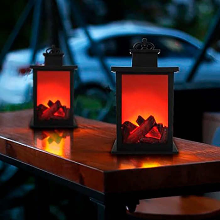 FireLantern, egy dekoratív lámpa, ami kandalló kinézetű és virtuális tűzzel rendelkezik - Image 6