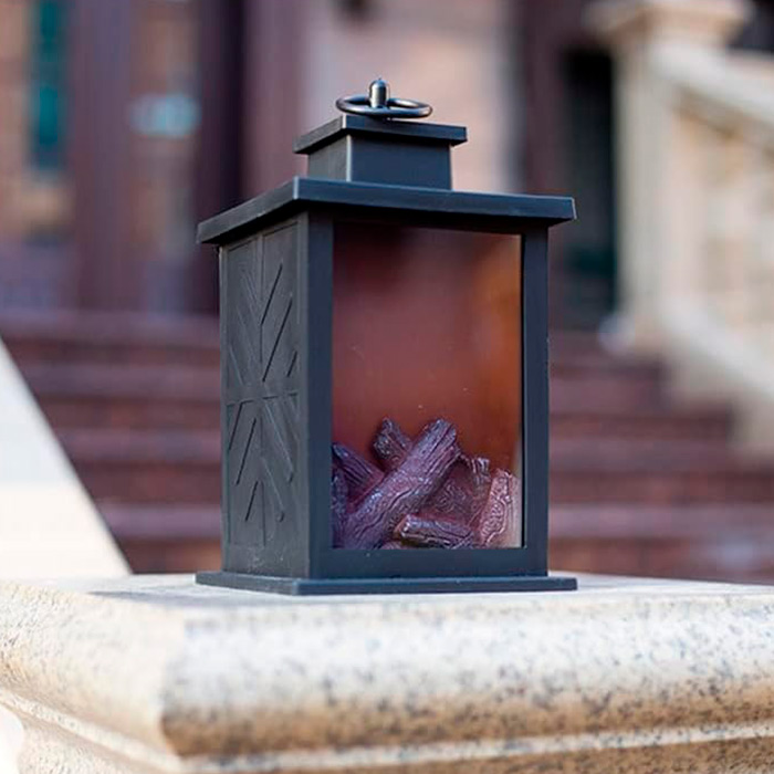 FireLantern, egy dekoratív lámpa, ami kandalló kinézetű és virtuális tűzzel rendelkezik - Image 7