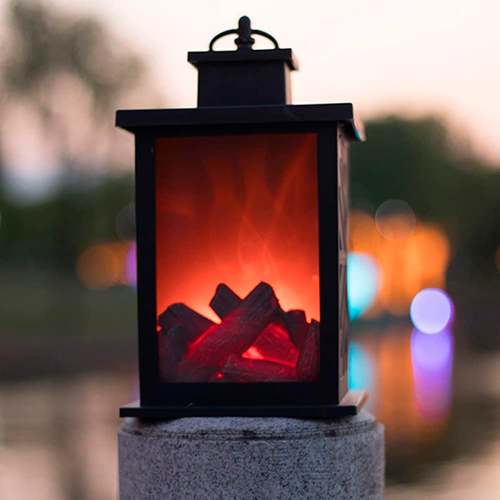 FireLantern, egy dekoratív lámpa, ami kandalló kinézetű és virtuális tűzzel rendelkezik - Image 8