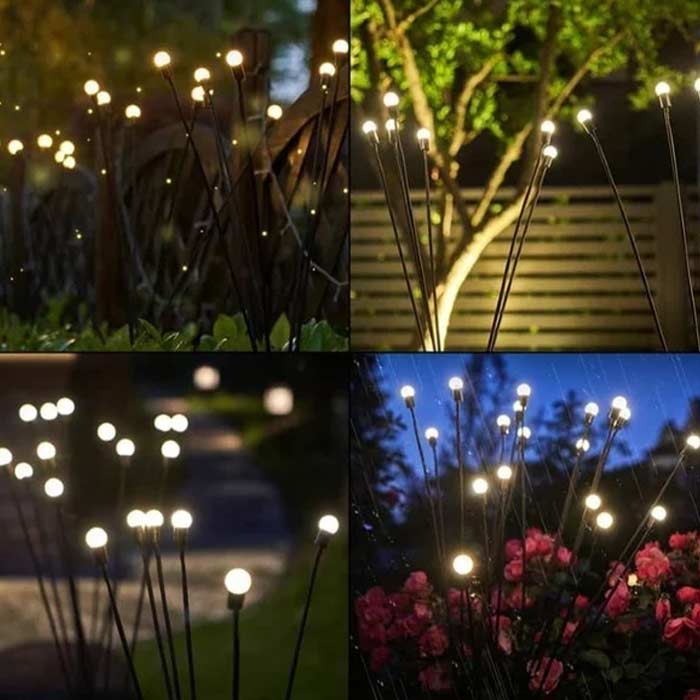 FireflyLights, napelemes kerti lámpa 6 lámpával - Image 3