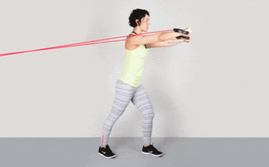FitBands, elasztikus tréning gumik fogantyúval - Image 2