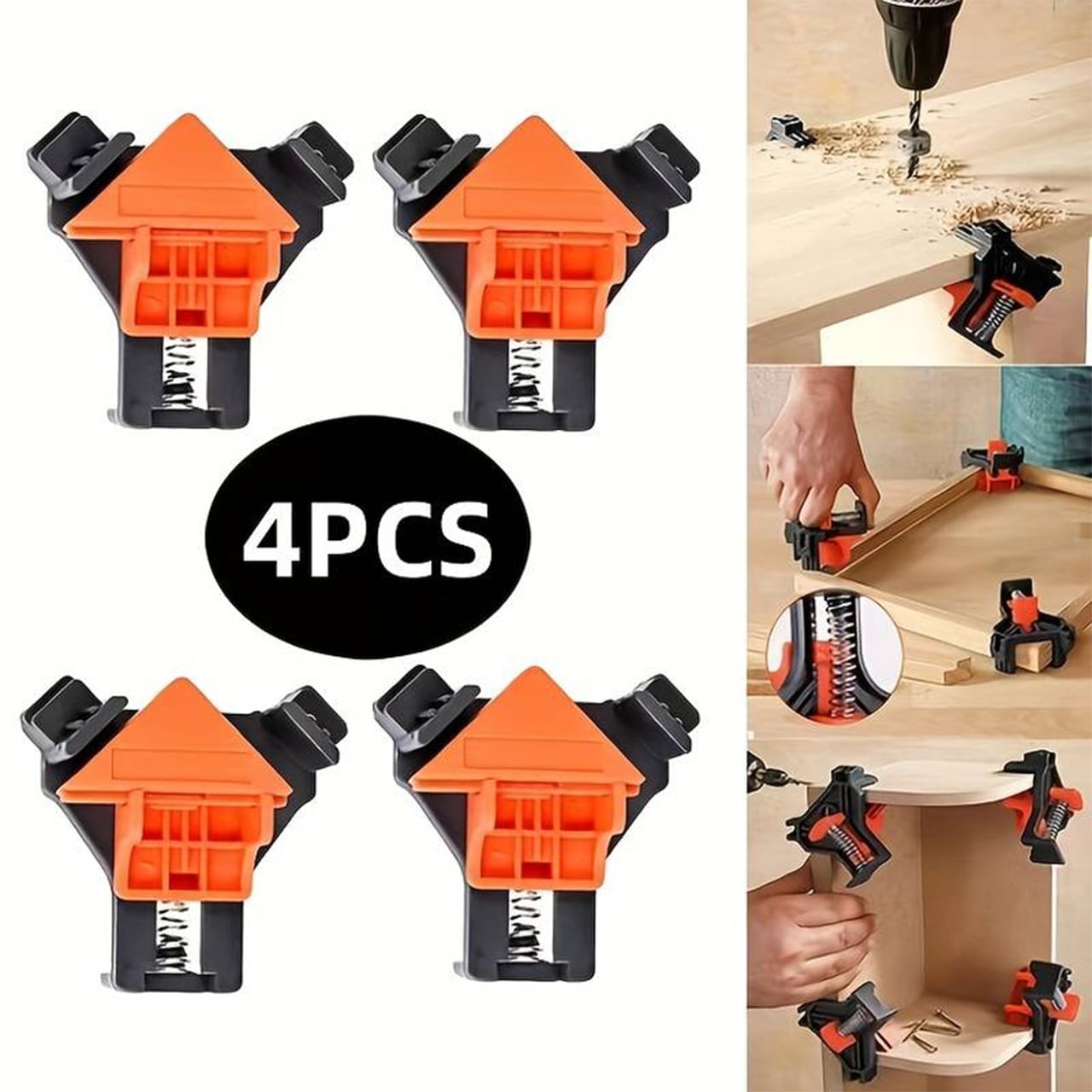 FixClamps, 90 fokos fa összekötő szerszám (4 darab) - Image 9