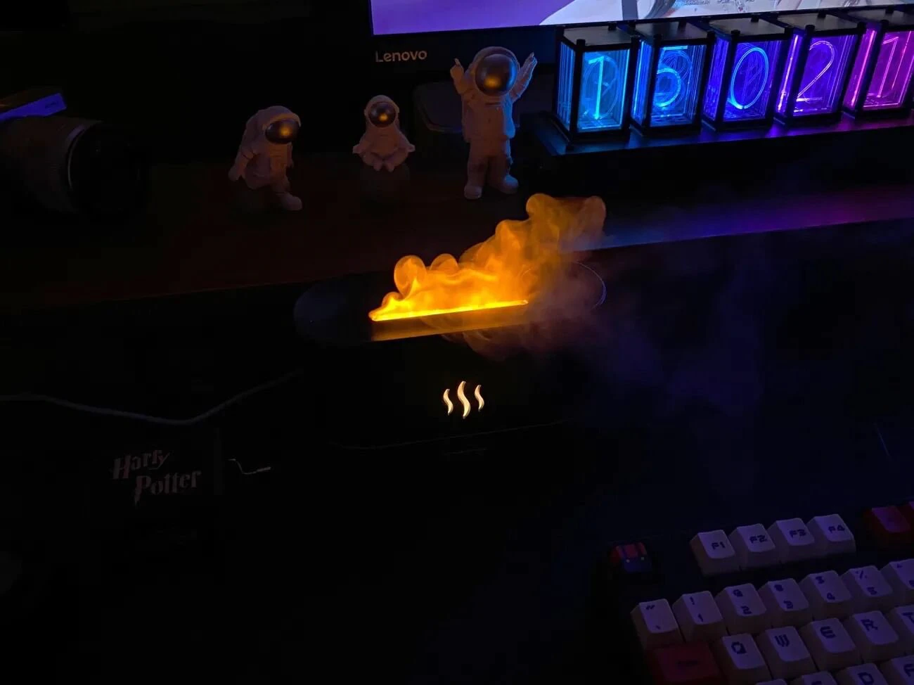 FlameDifusser, egy párásító, amely égő láng hatást kelt - Image 9