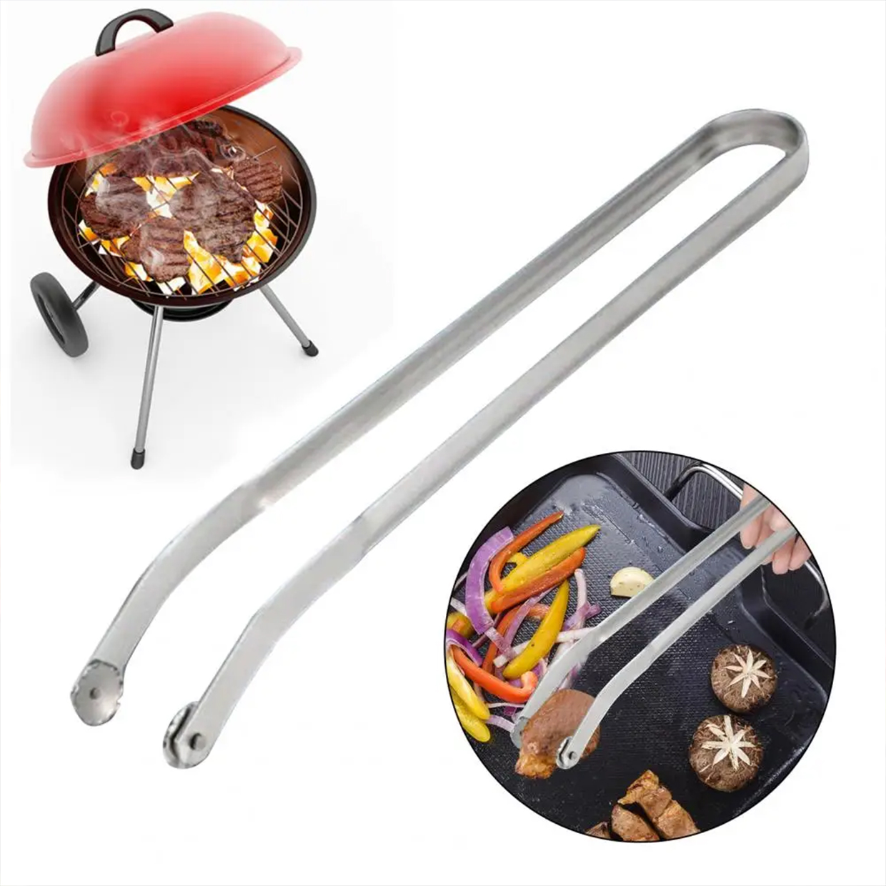 FlipBBQ, egy eszköz hús és zöldségek forgatásához a grillen - Image 2