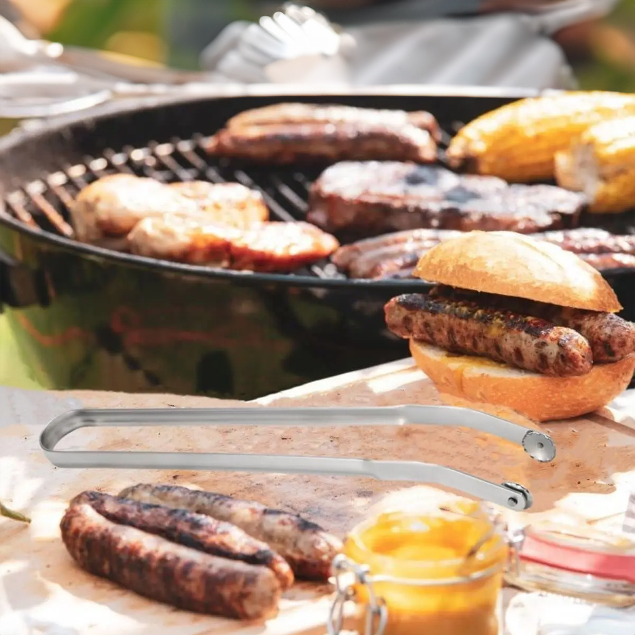 FlipBBQ, egy eszköz hús és zöldségek forgatásához a grillen - Image 9