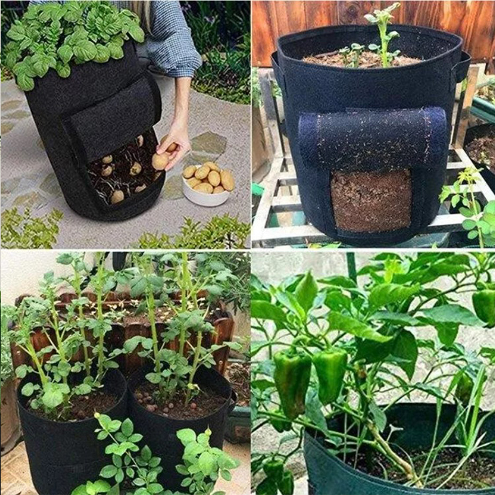 FoldingGarden, hordozható 26 literes szövet, kerti ágyás - Image 4