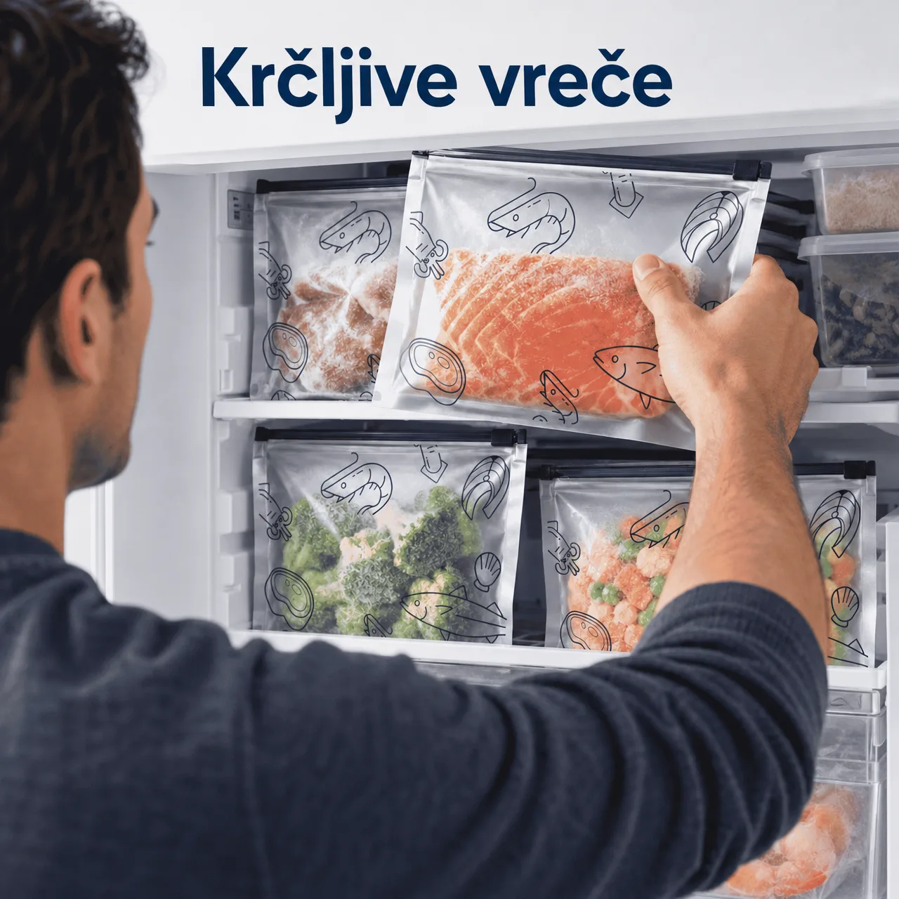 Élelmiszertároló zacskók (30 db), FreshBags - Image 6