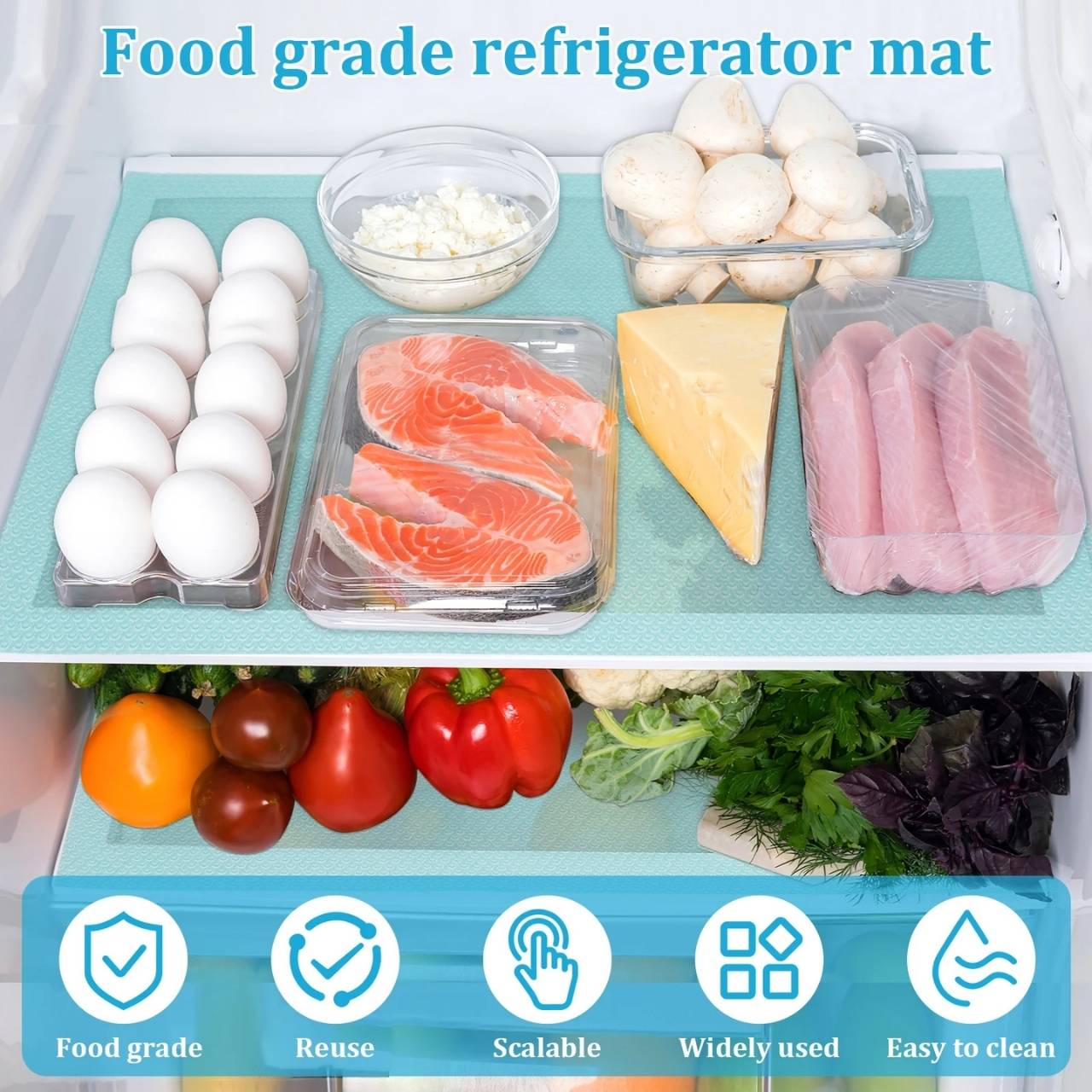 FreshLiner, hűtő- és polcbélés (12 darab) - Image 9