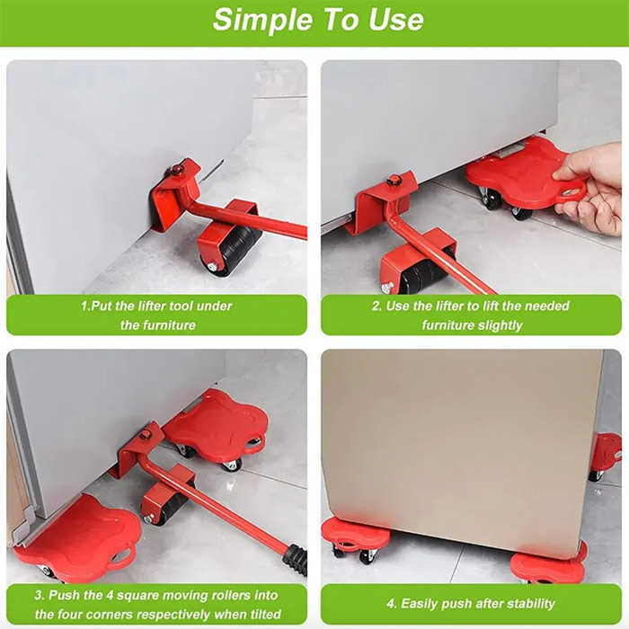 FurnitureMover, 15 darabos bútorszállító készlet - Image 5