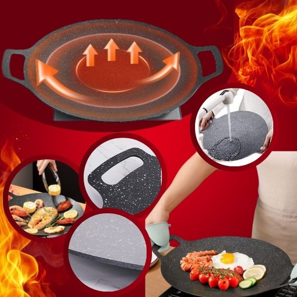 GRLPAN, GrillMaster Pro gránit serpenyő - Image 5