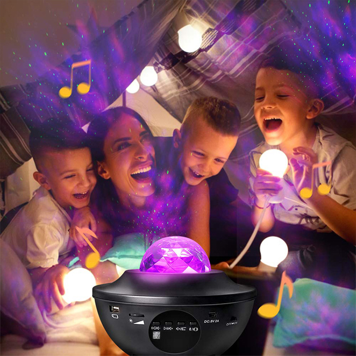 GalaxySky, csillag-vetítő projektor távirányítóval és beépített hangszoróval - Image 5
