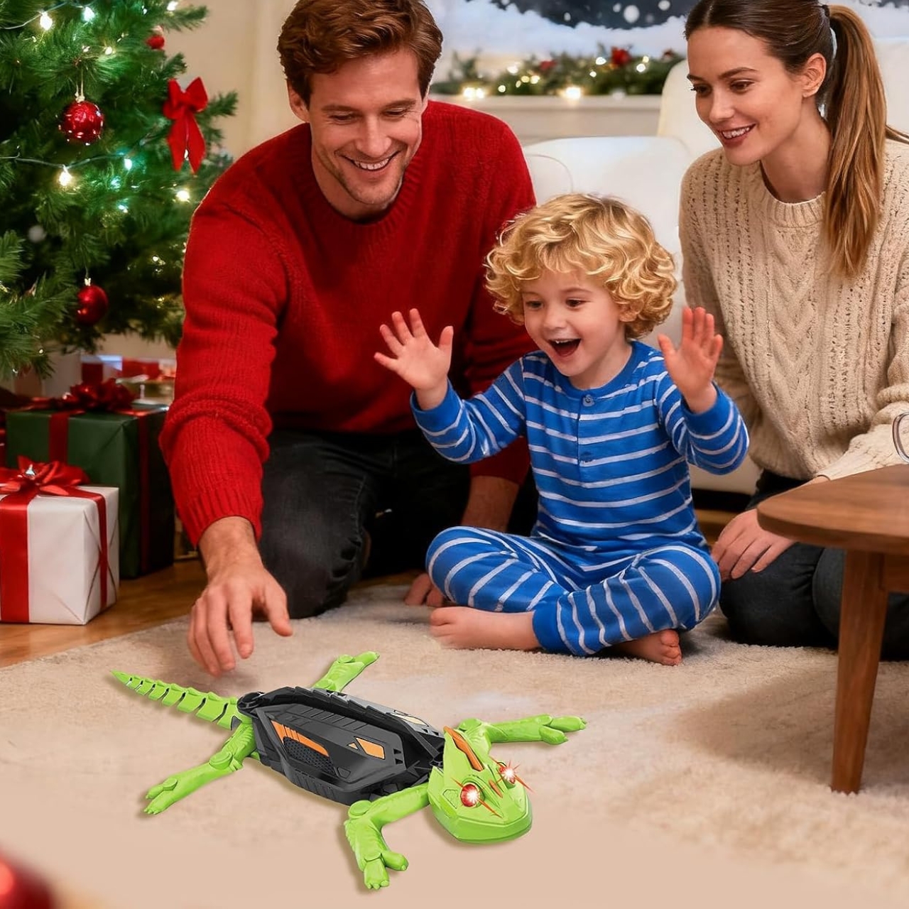 Gecko, egy távirányítós gyík, amely a padlón és a falakon mászik - Image 8