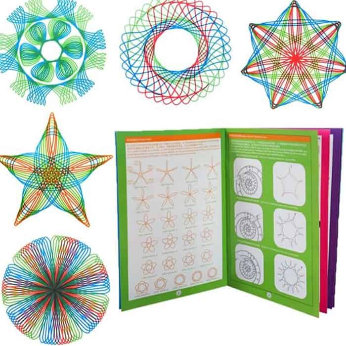 GeoArtKit, egy 27 részes rajzkészlet geometrikus spirográfokkal - Image 7