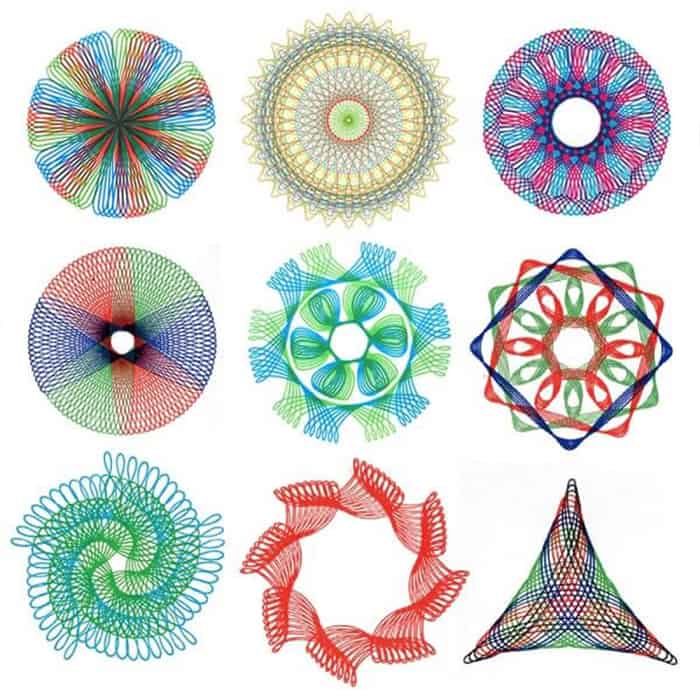 GeoArtKit, egy 27 részes rajzkészlet geometrikus spirográfokkal - Image 8