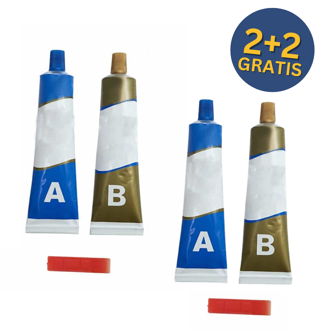 GlueStar, kétkomponensű ragasztó hideg hegesztéshez és egyszerű javításokhoz (2 tubus) - Image 16