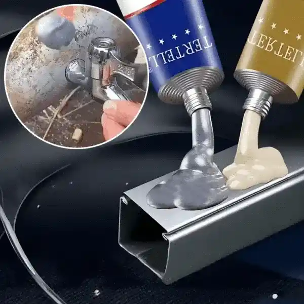 GlueStar, kétkomponensű ragasztó hideg hegesztéshez és egyszerű javításokhoz (2 tubus) - Image 1