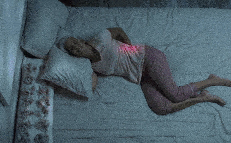 GoodSleep, ortopéd párna az oldalon alváshoz - video