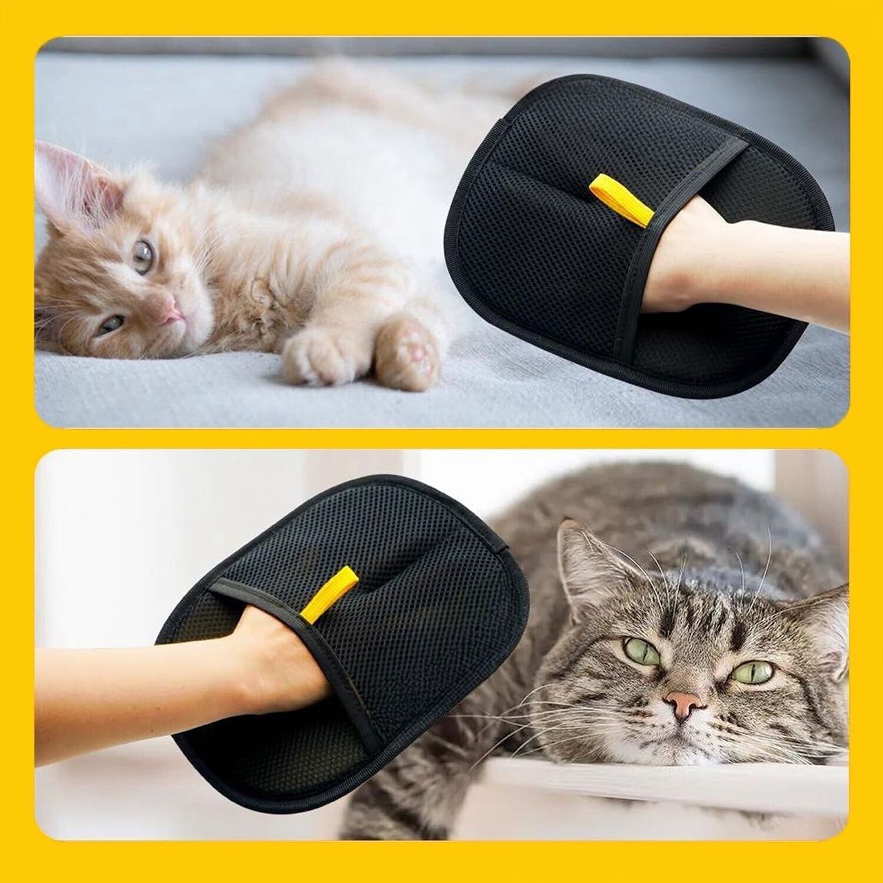 GroomyGlove, duplaoldalas állatápoló kesztyű - Image 4