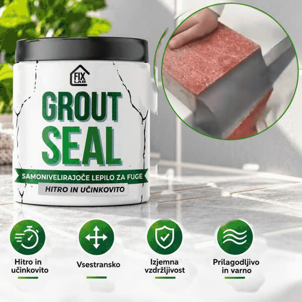 Repedés- és hézagtömítő, GroutSeal - video