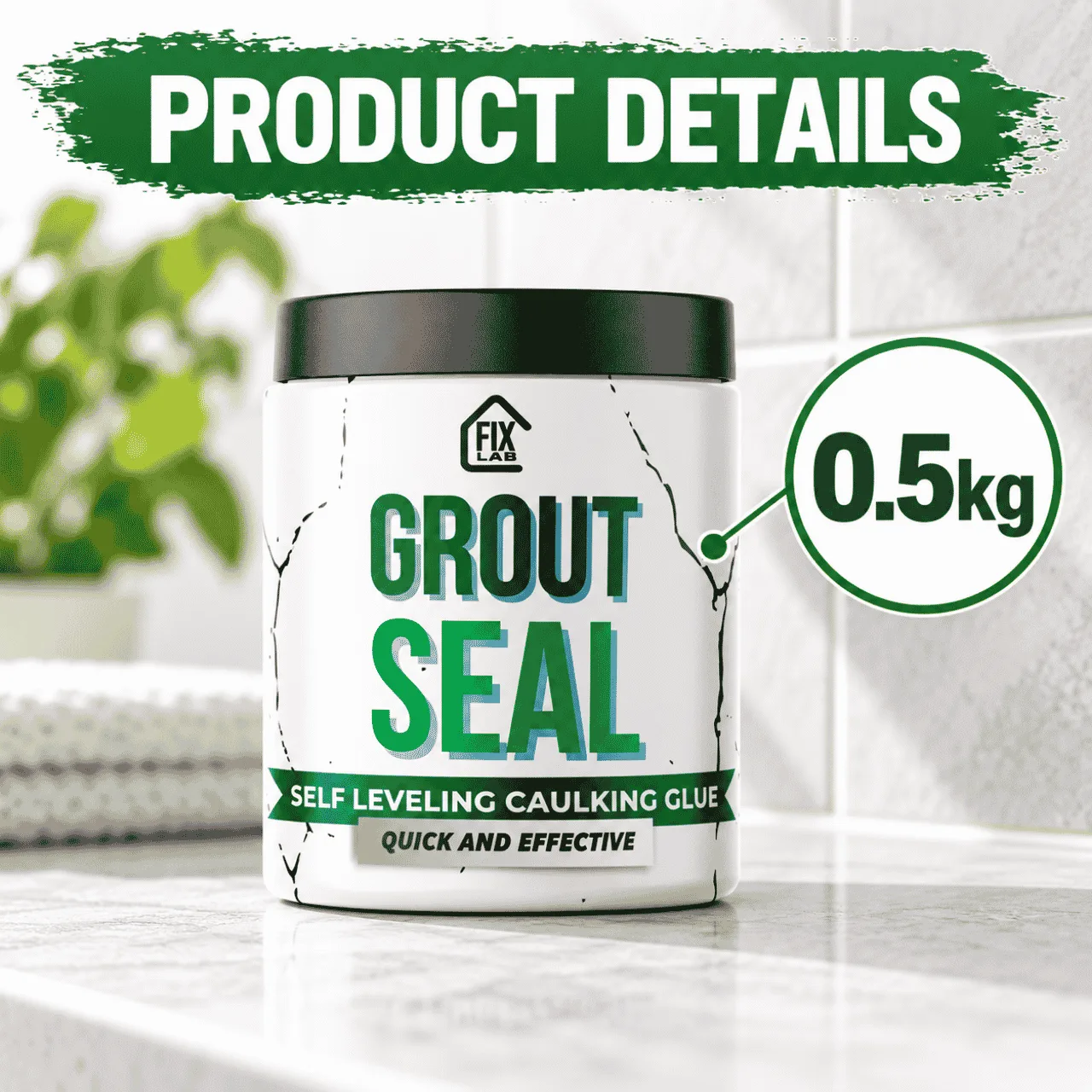 Repedés- és hézagtömítő, GroutSeal - Image 3