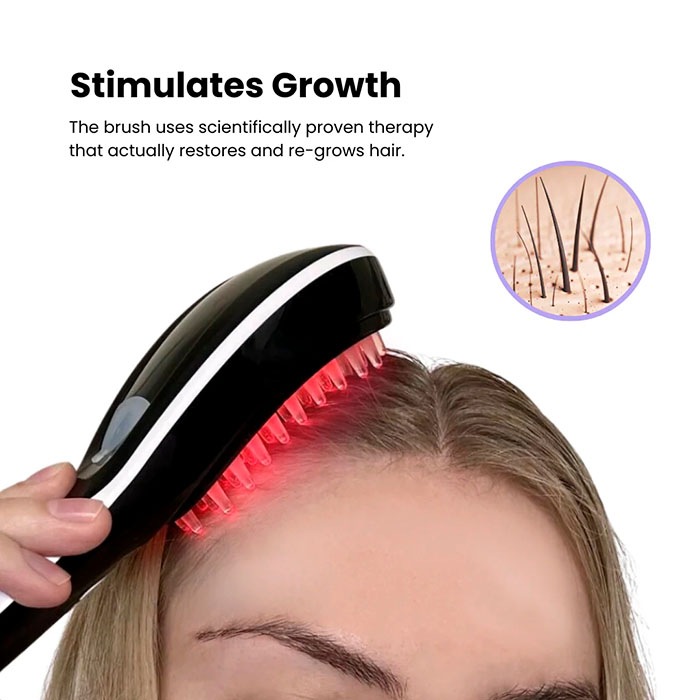GrowthBrush, 4 az 1-ben terápiás hajkefe - Image 3