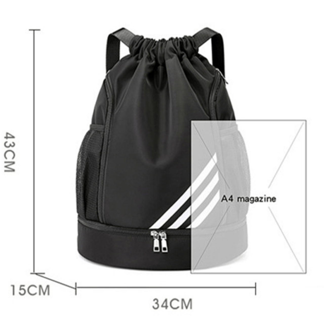 GymPack, a sportos hátizsák több rekesszel - Image 1