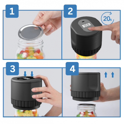 JARSEAL, Automatikus vákuumzáró FreshSeal Pro - Image 2