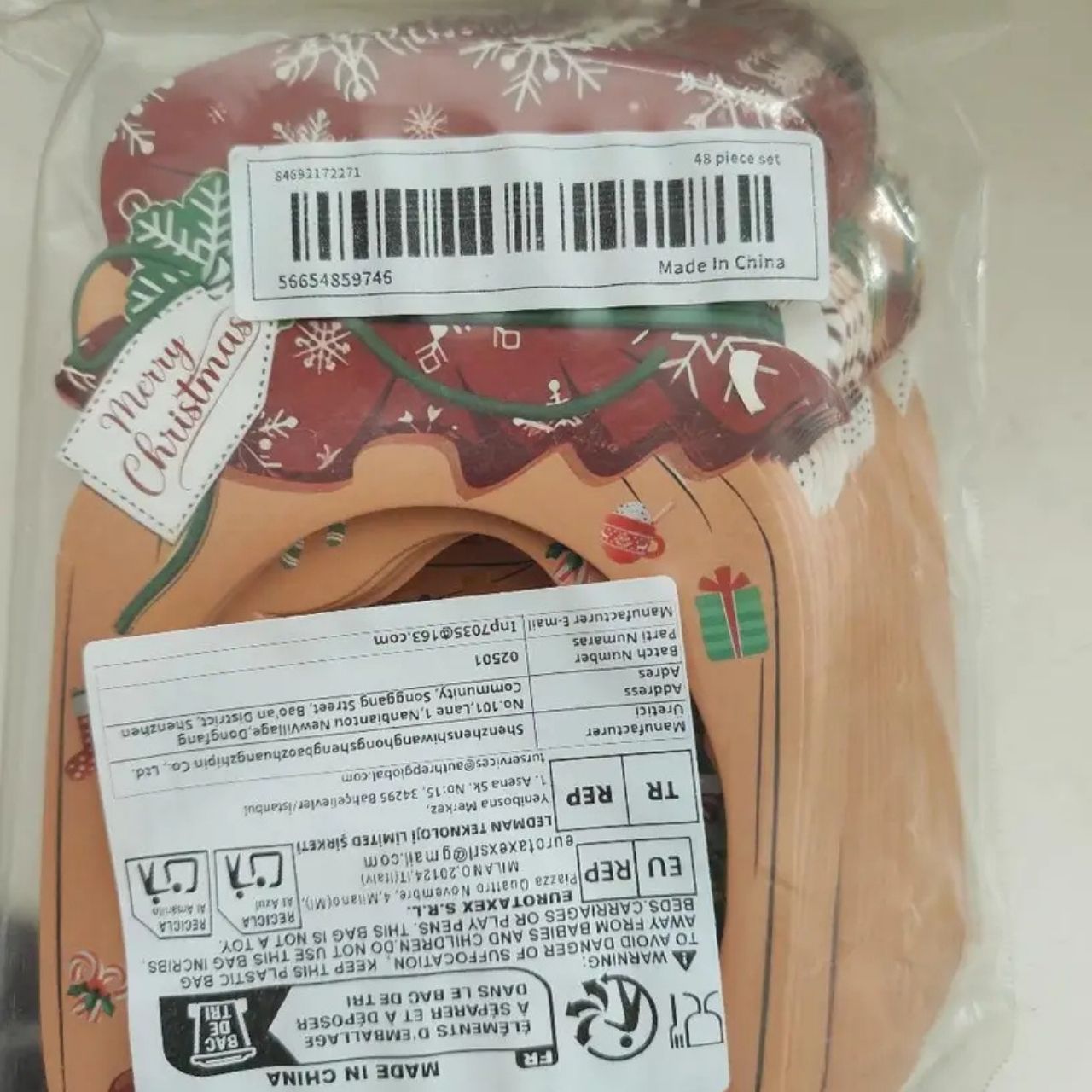 JarGifts, Karácsonyi Ajándékkártya Készlet (48 db) - Image 1
