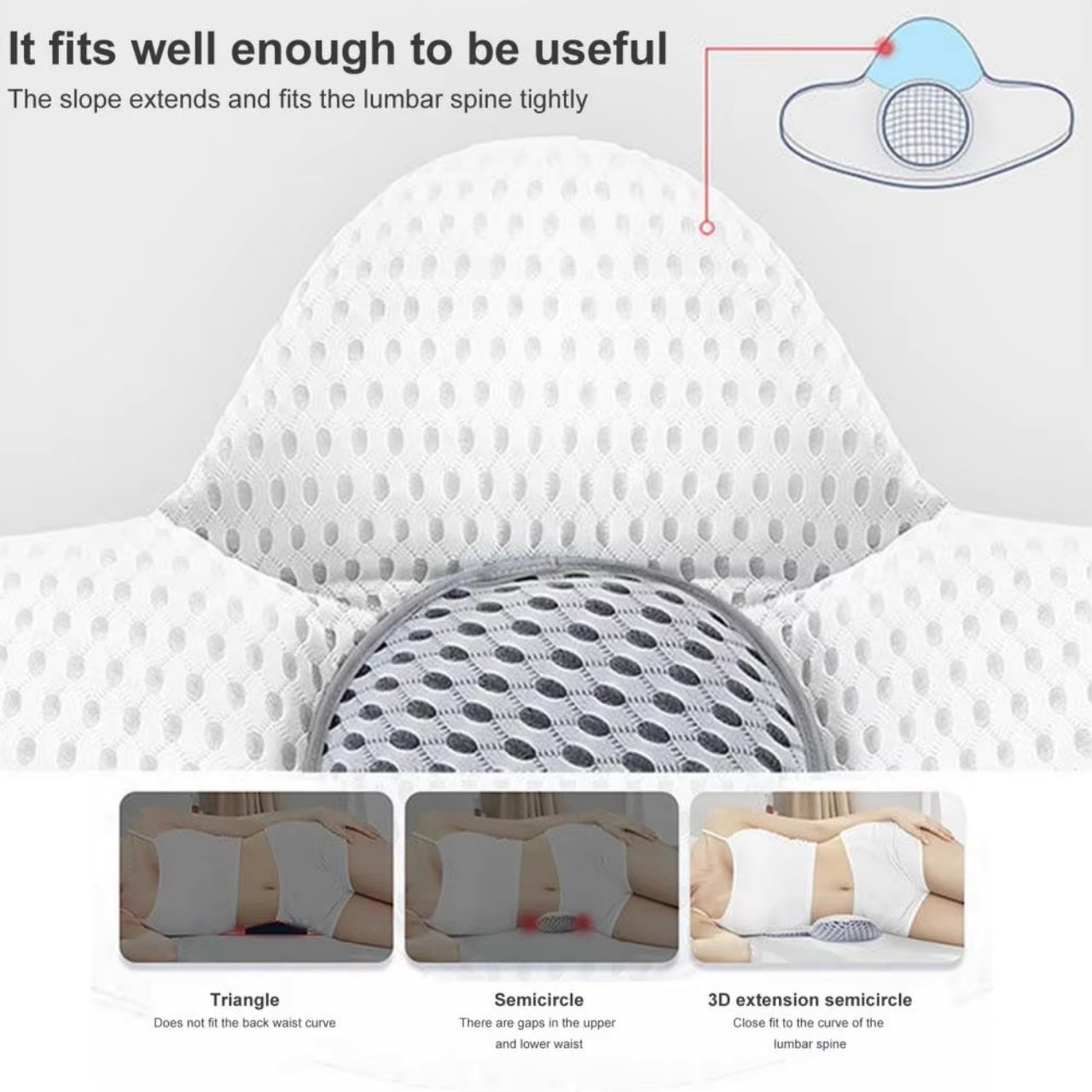 LumbarPillow, ortopédiai ágyéki párna - Image 5