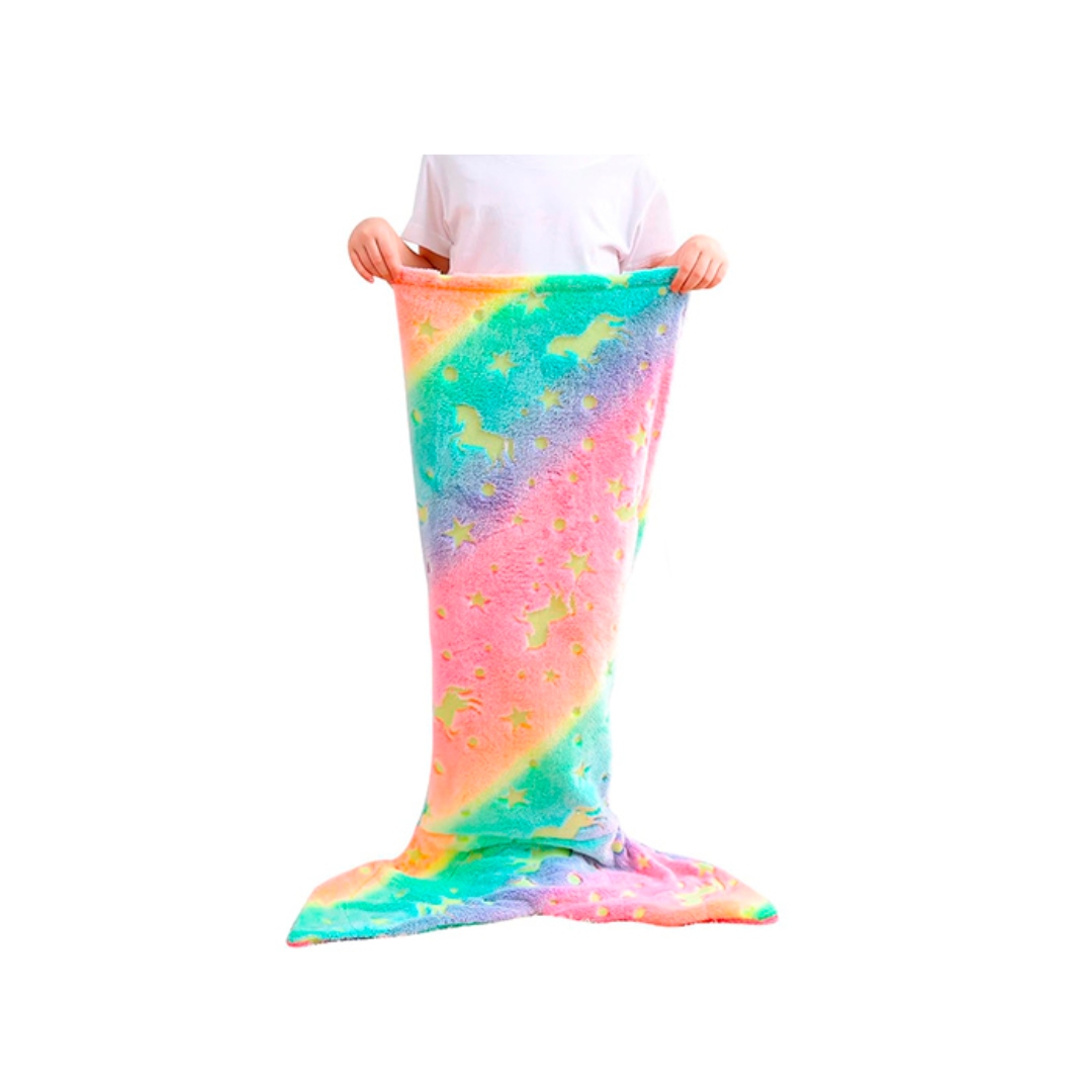 MermaidBlanket, halszárkötő alakú gyermek takaró - Image 1