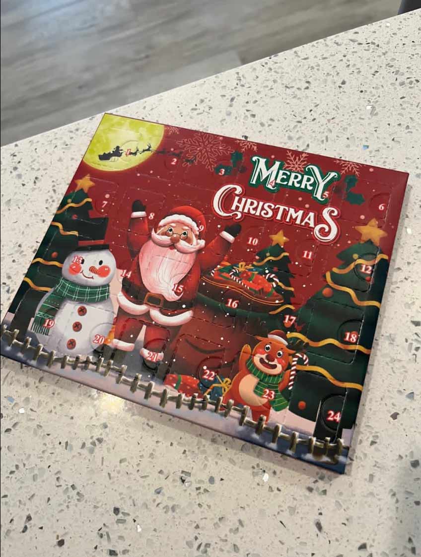 MerryChristmas, adventi naptár karkötő medálokkal - Image 10