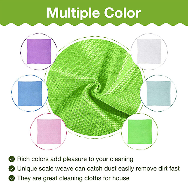 MicrofiberCloth, többcélú mikroszálas tisztító kendő (4 db) - Image 9