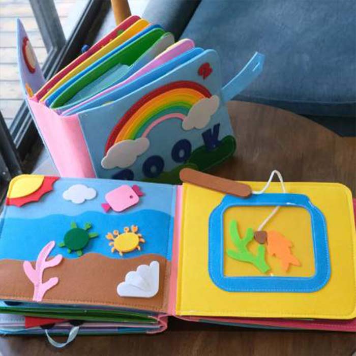 MontessoriBook, egy csendes könyv különféle tevékenységekkel - Image 5