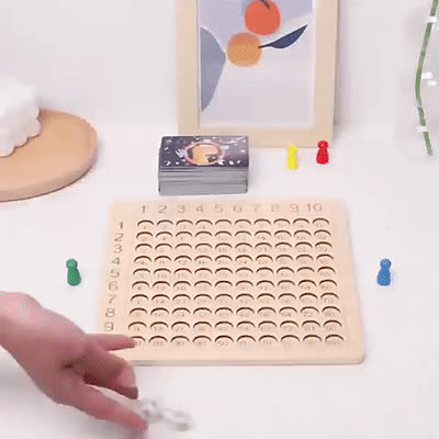 MultiplicationGame, egy társasjáték, ahol 100-ig lehet szorozni - video