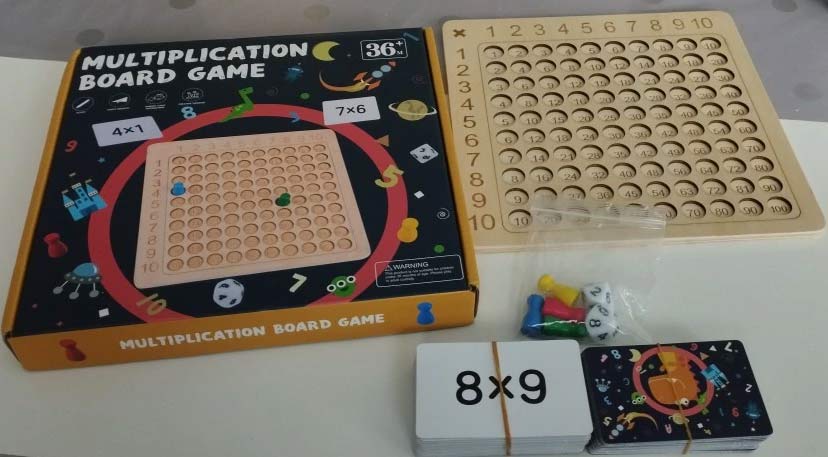 MultiplicationGame, egy társasjáték, ahol 100-ig lehet szorozni - Image 7