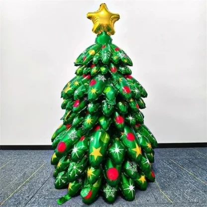 NAPJELKA, 130 cm-es felfújható karácsonyfa - Image 4